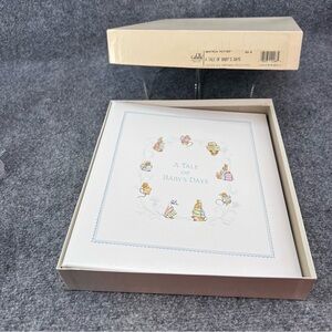VTG New Beatrix Potter Peter Rabbit A Tale of Baby’s Days Memory Book W/Box
